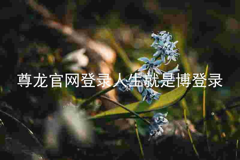 尊龙官网登录人生就是博登录
